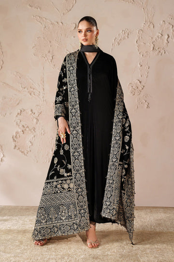 BAROQUE | SHAWLS | EMBROIDERED VELVET SHAWL VS-57
