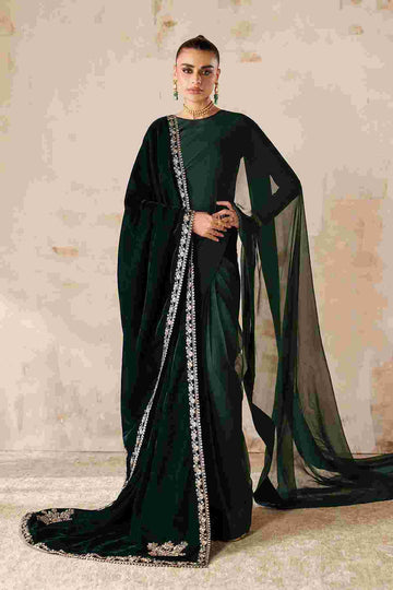 BAROQUE | SHAWLS | EMBROIDERED VELVET SHAWL VS-59