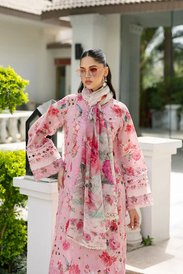 ELAF PREMIUM | SIGNATURE EMBROIDERED LAWN COLLECTION VOL II '26 | ESG-4B MIRA