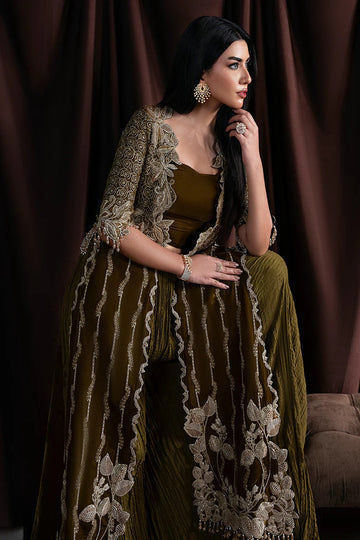 FAIZA FAISAL | SOLENE - LUXURY VELVETS | EVANIA | 3PC