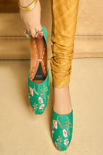 DAZZLE | KHUSSA SHOES | EMERALD