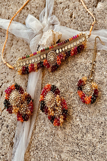 KOH-E-GEM | JEWELLERY | ETERNAL GRACE CHOKER - MULTI