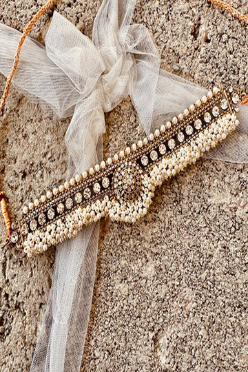 KOH-E-GEM | JEWELLERY | ETERNAL GRACE CHOKER - WHITE