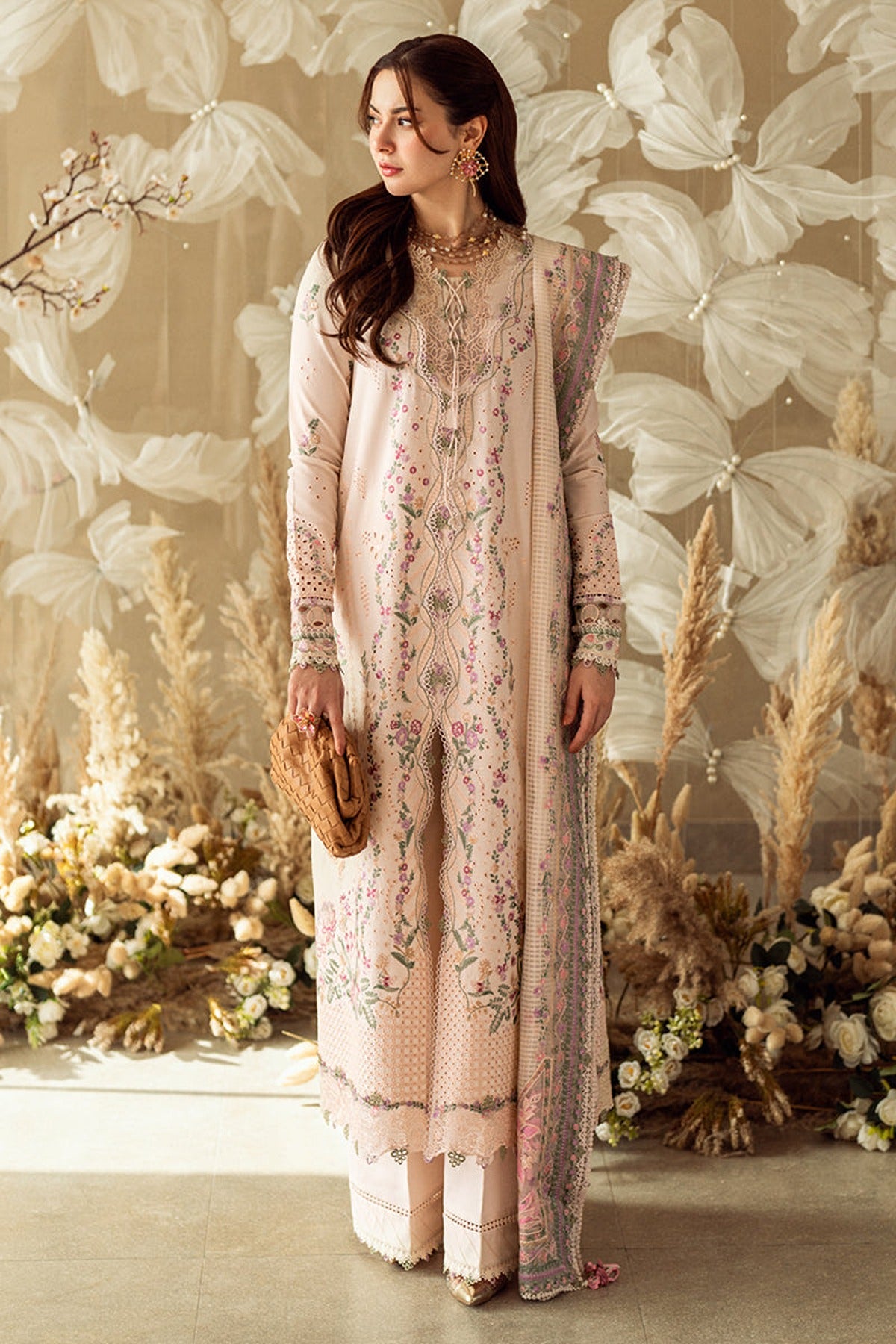 QALAMKAR | SAHIL LUXURY LAWN 2025 | FK-12 LILY