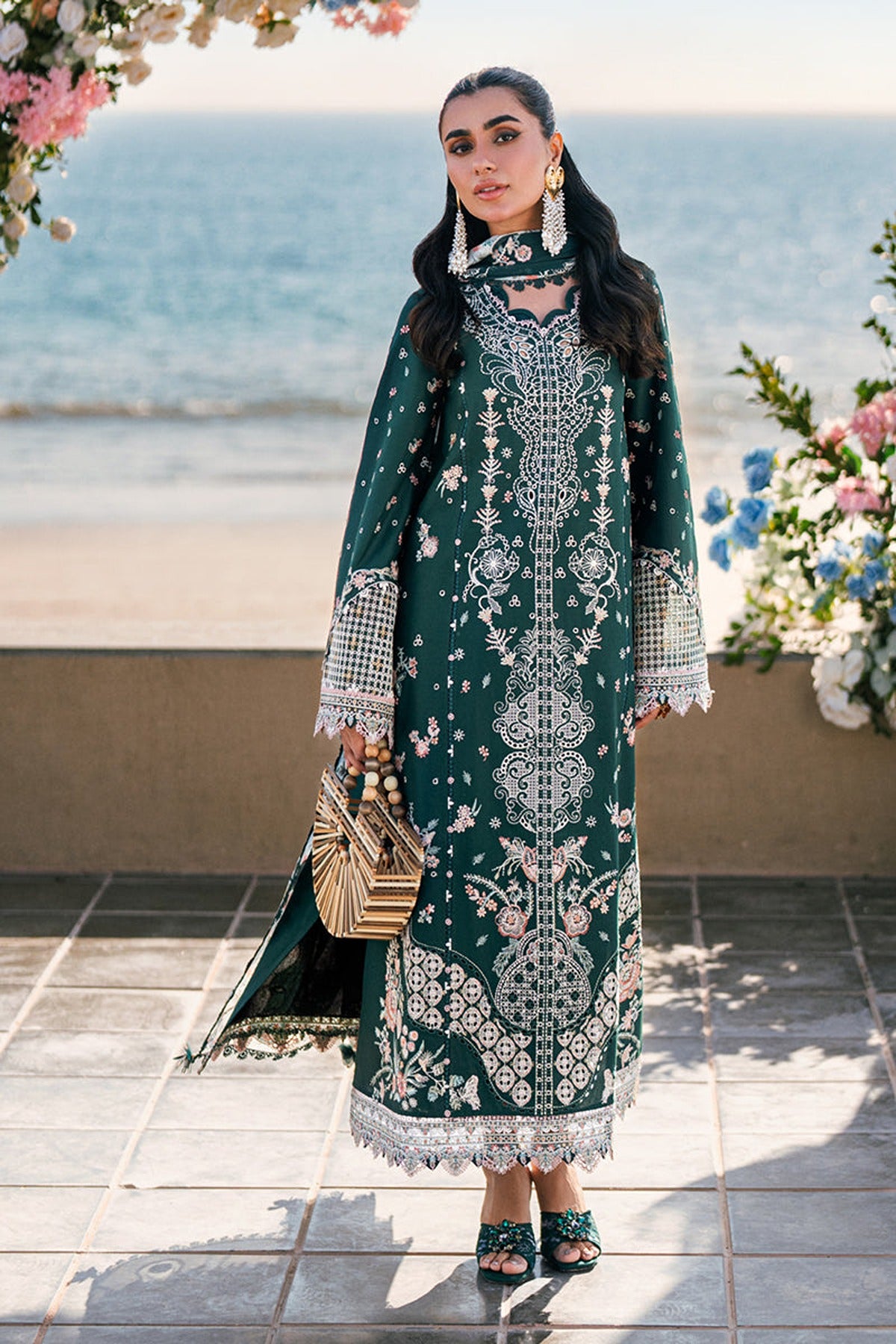 QALAMKAR | SAHIL LUXURY LAWN 2025 | FK-13 ELIZA