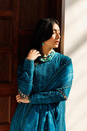 EMAAN ADEEL | MIRABELLE FESTIVE LUXURY LAWN | FLORAISON