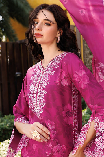 FARASHA | AUREA EID SUMMER LAWN'25 | FUCHSIA FLARE