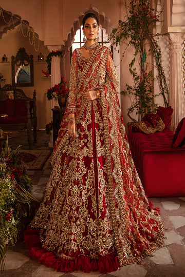 GULAAL | MEHERNAAZ BRIDAL COUTURE COLLECTION 2021 | GULRUKH B-15