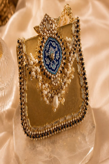 HS | CLUTCHES | BLUE GOLDEN