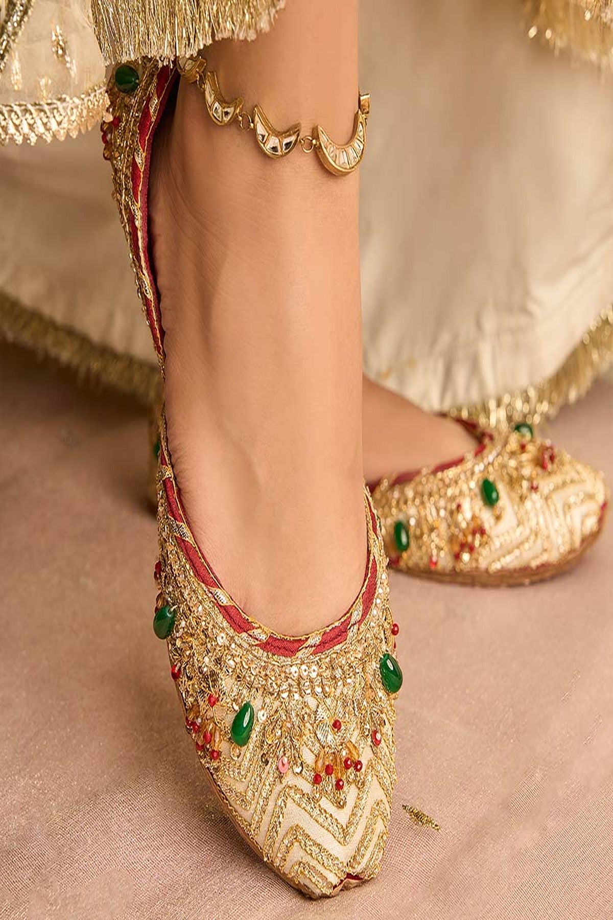 DAZZLE | KHUSSA SHOES | GOTTA JEWEL