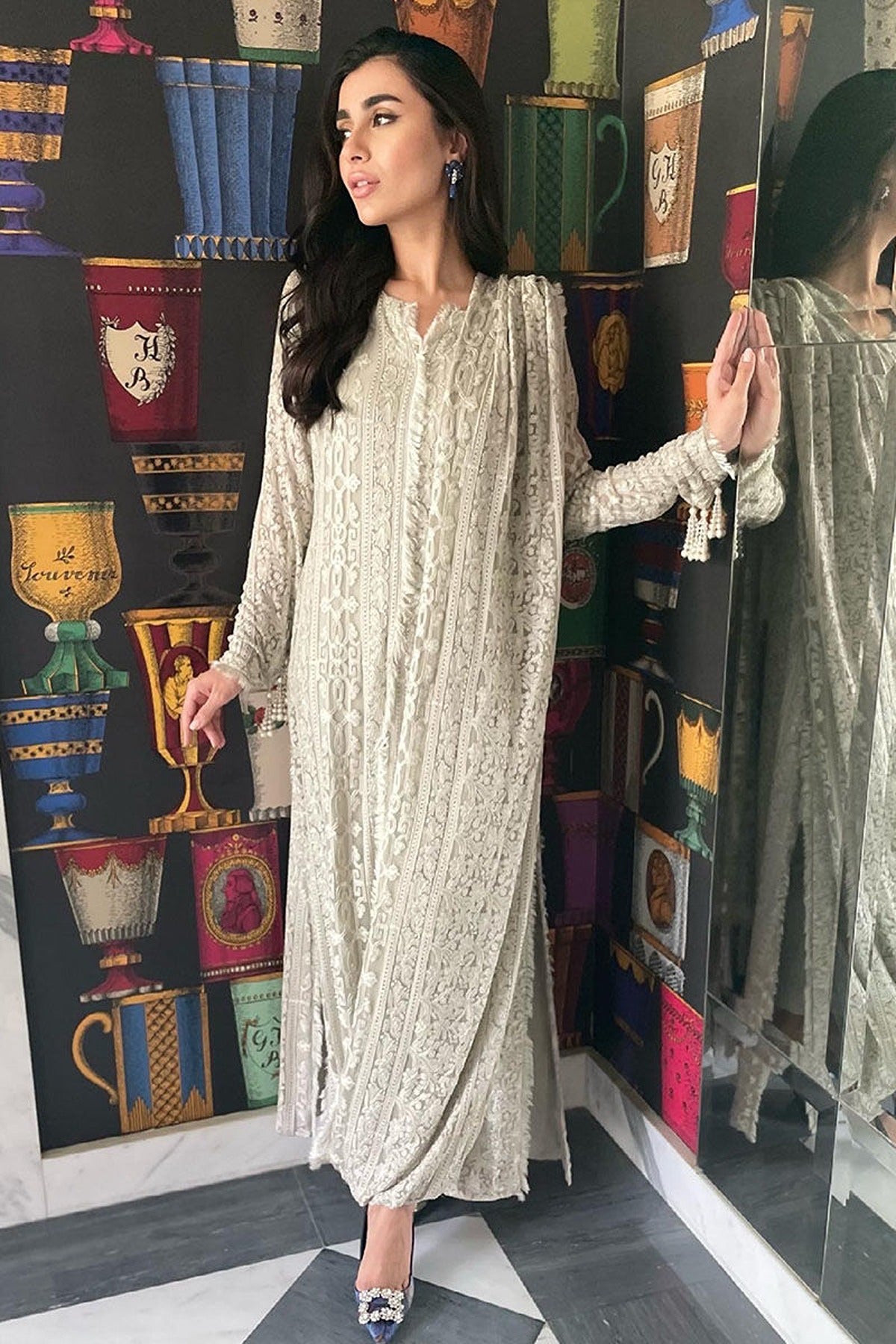 SEHRISH REHAN | LUXURY PRET | GRIS