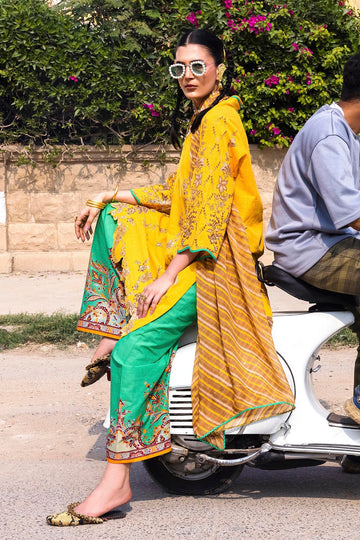SANA SAFINAZ | MAHAY SUMMER'26 VOL. 2 |  3 PIECE LAWN SUIT | H262-009A-3CI