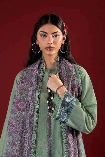 SANA SAFINAZ | MAHAY SUMMER'26 VOL.4 | PRINTED 3 PIECE LAWN SUIT | H264-003B-3AG