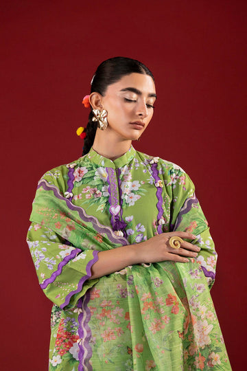 SANA SAFINAZ | MAHAY SUMMER'26 VOL.4 | PRINTED 3 PIECE LAWN SUIT | H264-007B-3AG