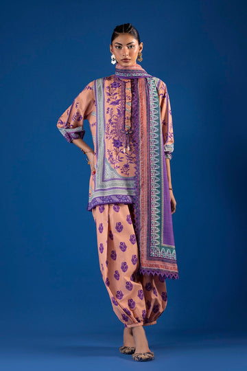 SANA SAFINAZ | MAHAY SUMMER'26 VOL.4 | PRINTED 3 PIECE LAWN SUIT | H264-008B-3CG