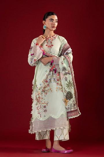 SANA SAFINAZ | MAHAY SUMMER'26 VOL.4 | PRINTED 3 PIECE LAWN SUIT | H264-009B-3CG