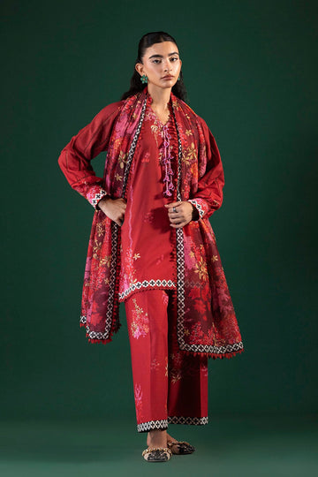 SANA SAFINAZ | MAHAY SUMMER'26 VOL.4 | PRINTED 3 PIECE LAWN SUIT | H264-010A-3AG