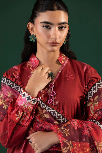 SANA SAFINAZ | MAHAY SUMMER'26 VOL.4 | PRINTED 3 PIECE LAWN SUIT | H264-010A-3AG