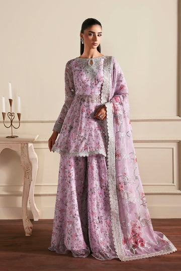 ZARIF | SIRAYA | HINNA | PEPLUM WITH SHARARA