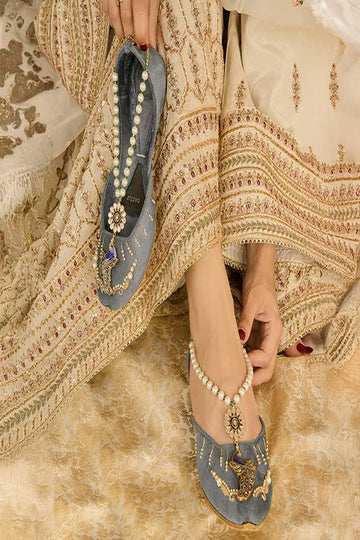 DAZZLE | KHUSSA SHOES | HUSNA-E-JAHAN (GREY)