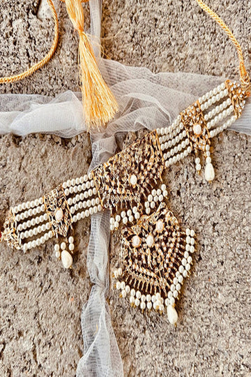 KOH-E-GEM | JEWELLERY | HYDERABADI ROYAL 3-LAYERED BRIDAL SET