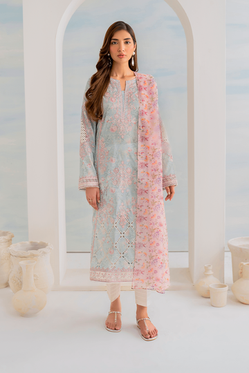 IZNIK | GUZEL LAWN | IGL-01 EMBROIDERED LAWN