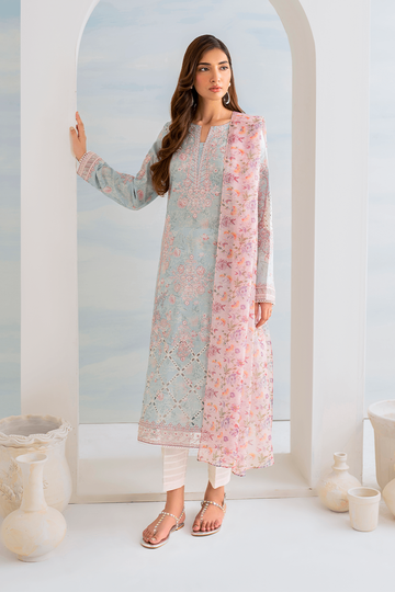 IZNIK | GUZEL LAWN | IGL-01 EMBROIDERED LAWN