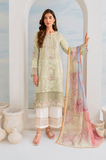 IZNIK | GUZEL LAWN | IGL-02 EMBROIDERED LAWN