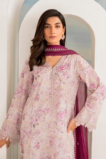 IZNIK | GUZEL LAWN | IGL-08 EMBROIDERED LAWN