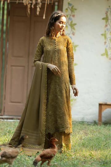 IZNIK | PREMIUM WINTER | IPK-02 EMBROIDERED SLUB KHADDAR