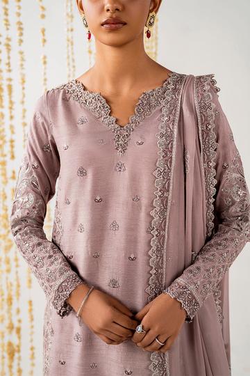 IZNIK | LUXE RAWSILK | IRS-19 EMBROIDERED RAWSILK