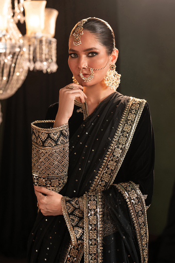 IZNIK | EXCLUSIVE VELVET | IV-41 EMBROIDERED VELVET