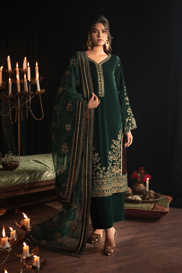 IZNIK | EXCLUSIVE VELVET | IV-48 EMBROIDERED VELVET