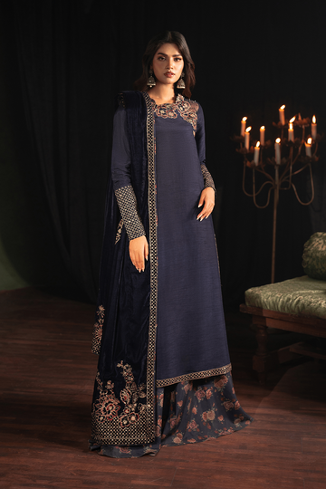 IZNIK | EXCLUSIVE VELVET | IV-49 EMBROIDERED VELVET