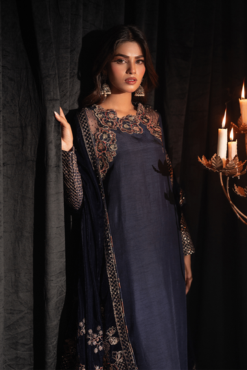 IZNIK | EXCLUSIVE VELVET | IV-49 EMBROIDERED VELVET