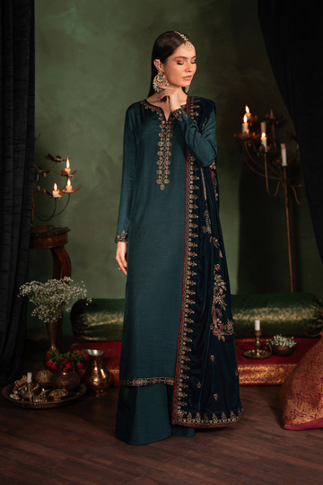 IZNIK | EXCLUSIVE VELVET | IV-50 EMBROIDERED VELVET