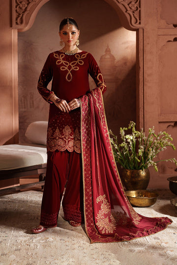 IZNIK | RAAGNI | IV-58 EMBROIDERED VELVET