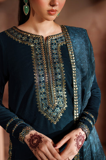 IZNIK | RAAGNI | IV-64 EMBROIDERED VELVET