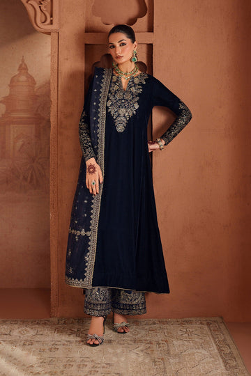 IZNIK | RAAGNI | IV-66 EMBROIDERED VELVET
