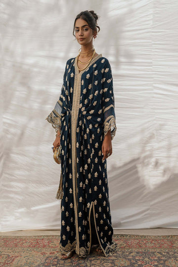 MAHGUL | KAFTAN | INDIGO MIRROR