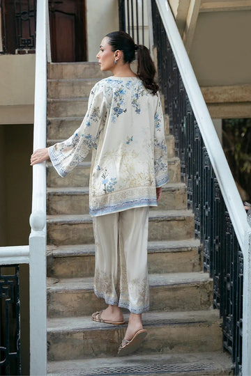 NADIA FAROOQUI | LUXE PRINTS | IVORY FLORA