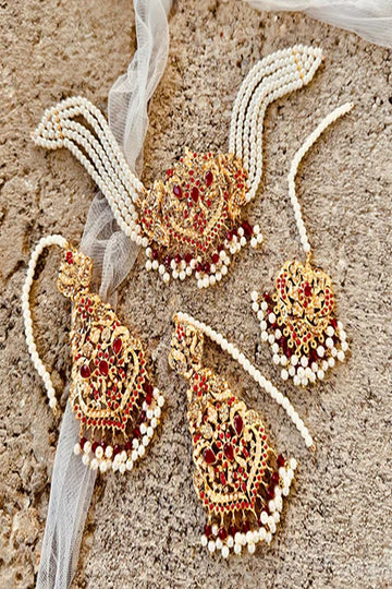 KOH-E-GEM | JEWELLERY | JAHANARA RUBY CHOKER