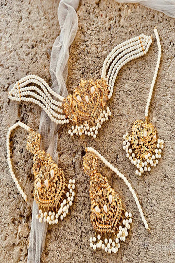 KOH-E-GEM | JEWELLERY | JAHANARA PEARL CHOKER