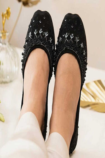 DAZZLE | KHUSSA SHOES | JALWA (BLACK)