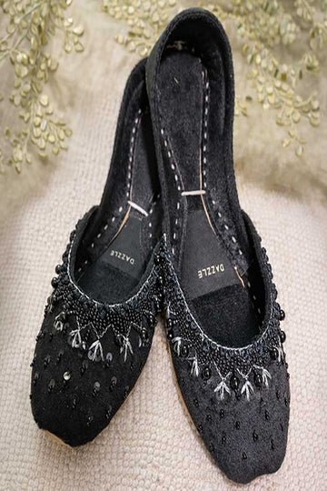 DAZZLE | KHUSSA SHOES | JALWA (BLACK)