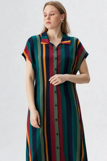 BE YOURSELF | KAFTAAN | PRINTED KAFTAN DRESS | KF-001