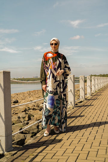 BE YOURSELF | KAFTAAN | PRINTED KAFTAN DRESS | KF-004