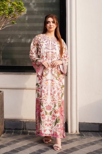 BE YOURSELF | KAFTAAN | PRINTED KAFTAN DRESS | KF-0103