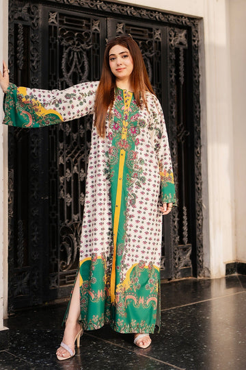 BE YOURSELF | KAFTAAN | PRINTED KAFTAN DRESS | KF-0104