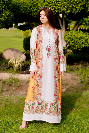 BE YOURSELF | KAFTAAN | PRINTED KAFTAN DRESS | KF-0105